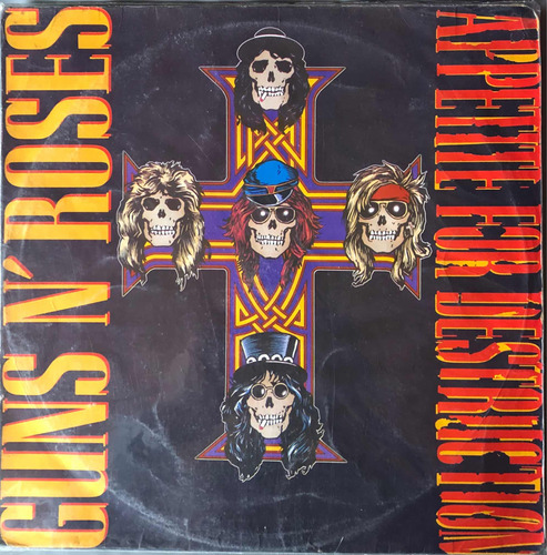 Lp Vinilo Guns N Roses Appetite For Destruction Colombia