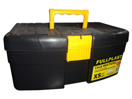 Caja Herramienta Plástica 003 Fullplast 32x14x18 Bandeja 13p