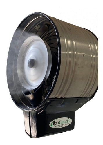 Ventilador Oscilante De Parede C/ Climatizador Névoa Água