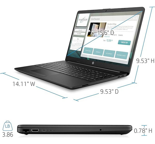 Laptop Hp Business Celeron N4020 16gb Ram 512gb Ssd