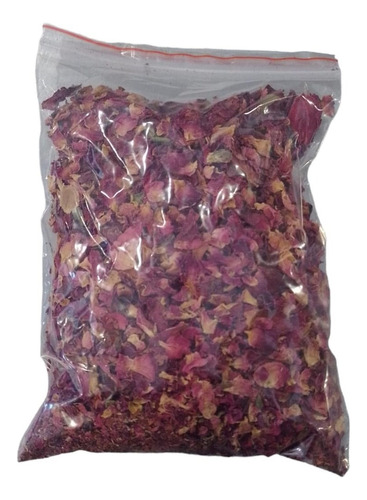 Pétalos De Flor Rosas Rojas Secas X 500 Gr Apto Cosmética