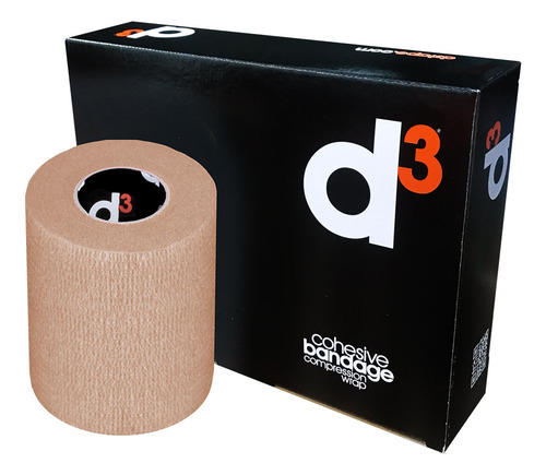 Cinta Venda Autoadherente 7,5cm X 5m Vendaje Cohesivo D3 Beige