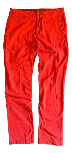 Pantalón Gap Usa Talle 34x34 Rojo