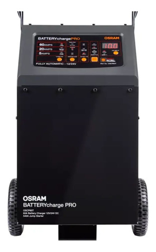 Carregador Baterias Automotivo 12v E 24v Até 60 Amper Osram