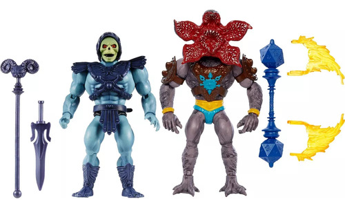 Master Of The Universe Stranger Things Demogorgon & Skeletor (Usado)