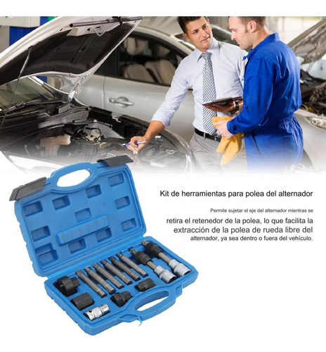 Puntas Dados Extractor De Poleas 13pzs Alternador Universal