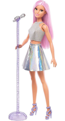Barbie Quiero Ser Cantante Con Accesorios Mattel Fxn98