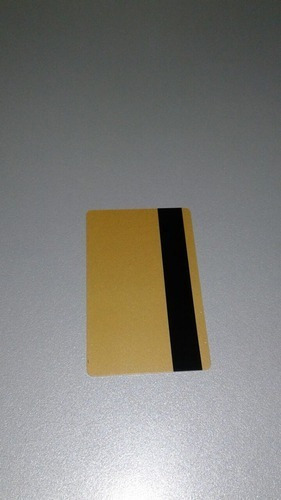 X100 Tarjetas Plásticas Pvc Banda Magnética Hi Co Cronos