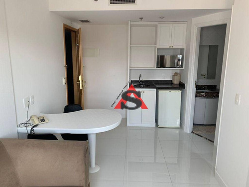 Imagem 2 de 13 de Flat Com 1 Dormitório Para Alugar, 28 M² Por R$ 2.600,00/mês - Pinheiros - São Paulo/sp - Fl0176