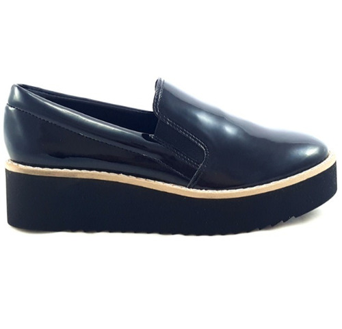 Tênis Feminino Slip On Flatform Verniz Carrano 134104b