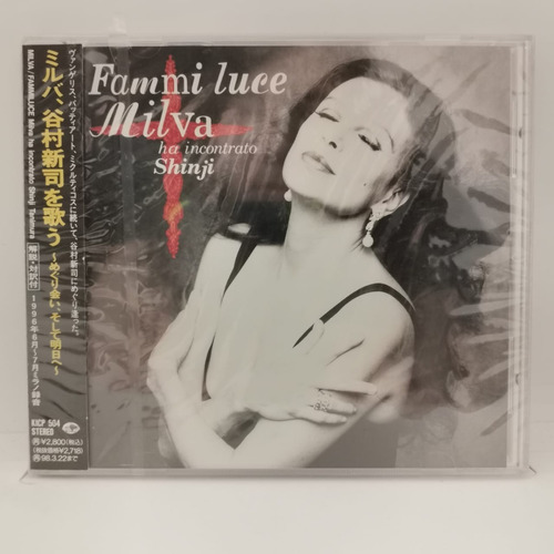 Milva Fammi Luce Cd Japones Obi [nuevo]