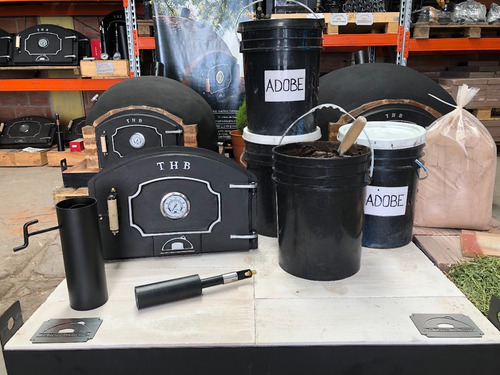 Kit De Construccion Para Horno De Barro Marca Thb Puerta Fun