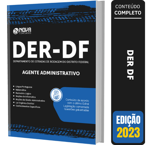 Apostila Concurso Der Df - Agente Administrativo