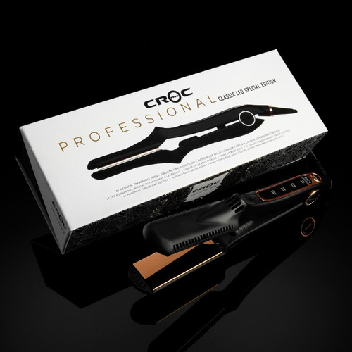Plancha Para Cabello Croc Turboion Classic Led Profesional