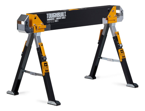 Pack De 2 Caballetes Mesa De Trabajo Toughbuilt Tb-c700