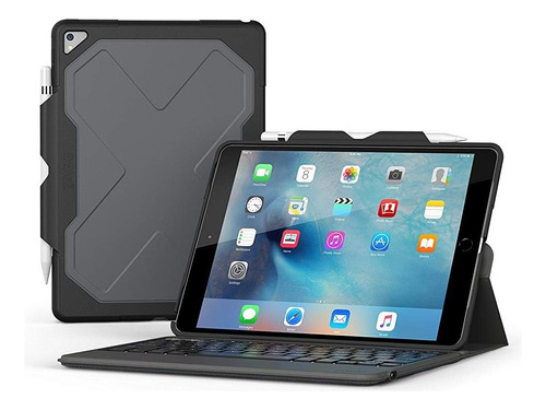 Funda Con Teclado Zagg / Para iPad Air 10.5  /black