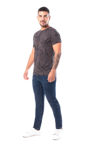 Pantalon Cargo Denim Stretch Pionier Ricarhdo Hombre