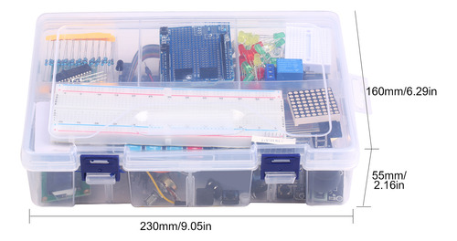 Kit Electrónico Completo Compatible Con Arduino Uno R3