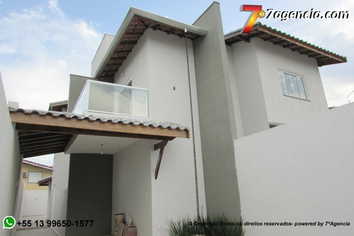Imagem 2 de 30 de Casa Em Itanhaem Nova Lado Praia Com Piscina Churrasqueira Area Gourmet 2dorms 1 Suite Ch91