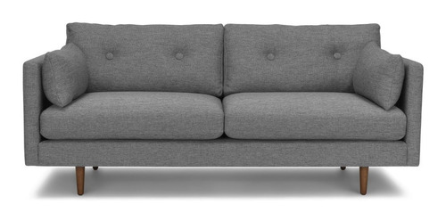 Sofa - Living Modelo Violet De 2 Cuerpo En Felpa O Lino