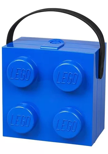 Lonchera para Niños Redlemon con 3 Contenedores Apilables tipo Lego