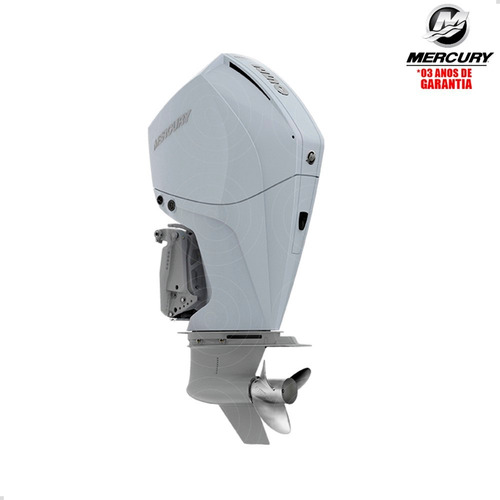 Motor De Popa Mercury 4t 250hp Xl V8 Dts Pess Física Branco