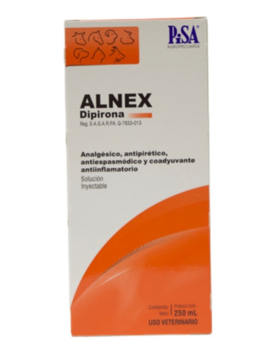 2 Alnex Dipirona Antiinflamatorio Pisa 250ml