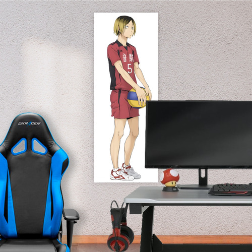 Cuadro Grande 30x80 Cm Haikyuu Kenma Kozume Animeras