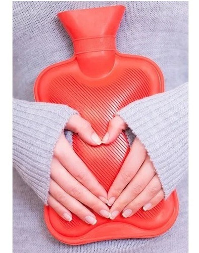 Imagem 3 de 3 de Bolsa De Água Quente Térmica Lesão Compressa Aquecedora Dor