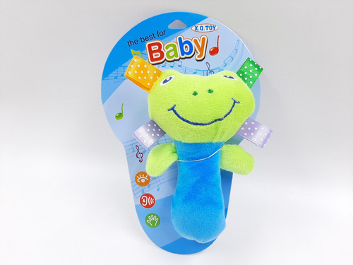 Sonajero Chillon De Peluche Para Bebe