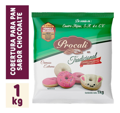 Cobertura De Chocolate Procali Blanco 1 Kg