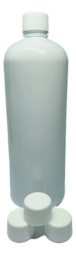 Botella Jefferson Blanco 1 Litro - Tapa Seguridad - 50pz