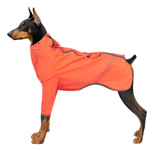 Chubasquero Outdoor Coat Para Perros Pequeños, Perros Grande