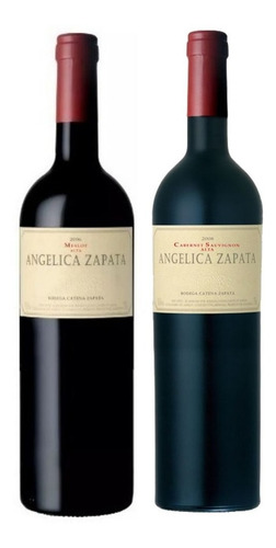 Vino Angelica Zapata Cabernet 750 Cc + Malbec Tinto 750ml