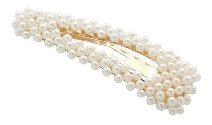 Imagen 1 de 6 de Gancho D Perlas Hair Clip P/ El Cabello Niña Mujer Accesorio