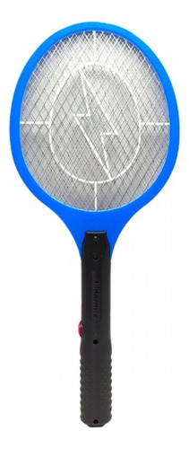 Raquete Mata Mosquito Kapbom Ka-66 Cor Azul