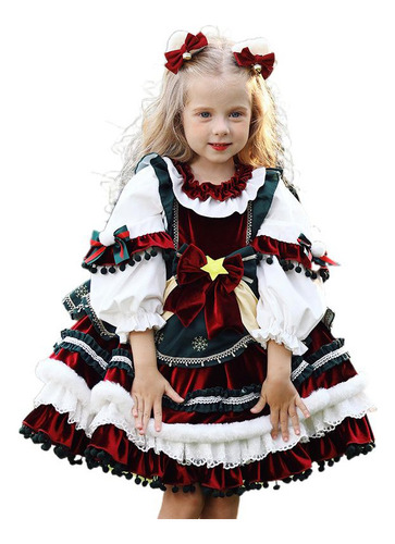 Trajes De Miss Santa Claus Mujer Vestidos De Navidad Chica