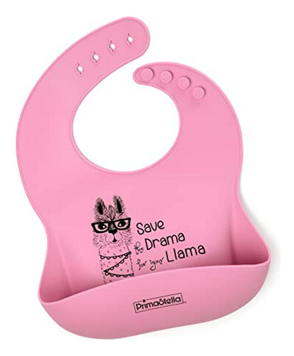 Baberos Para Bebé Primastella Silicone Baby Bibs Soft Adjust