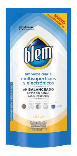 Blem Citrus Multisuperficies Y Electrónicos X 450ml X 3 Unid