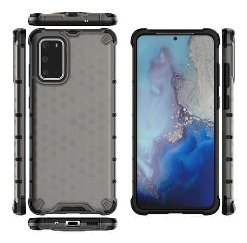 Samsung Galaxy A31 Case Honeycomb + Tempered Glass 9h