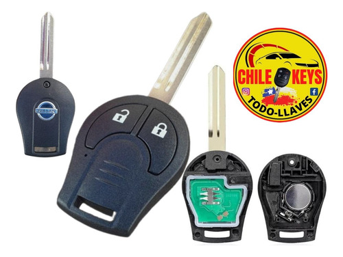 Llave Para Programar Nissan Np300 Chip Id46 433mhz