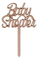 Comprar 12 Cake Toppers Baby Shower Recuerdos Fiesta 