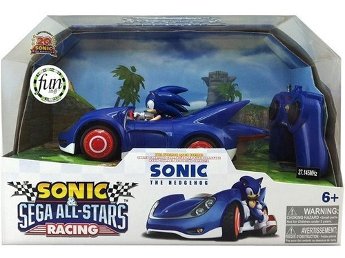 Sonic Sega All Stars Racingcoche C/r Sonic - 611 N. Modelo.