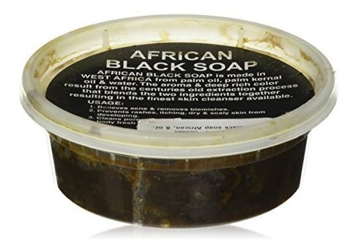 Pasta Negro Jabon Africano, 8 Oz