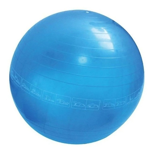 Balon Pilates 55 Cm Gym Ball Pelota Abdominales Terapia Yoga