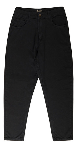 Pantalon Jean Vicus Loose Mom Negro