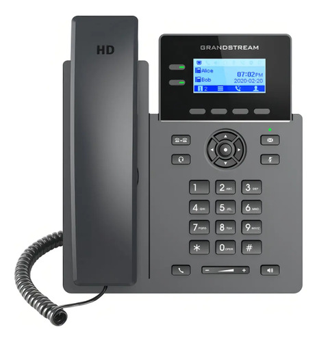 Telefone IP Grandstream GRP2602G PoE 2 Linhas Áudio Full HD