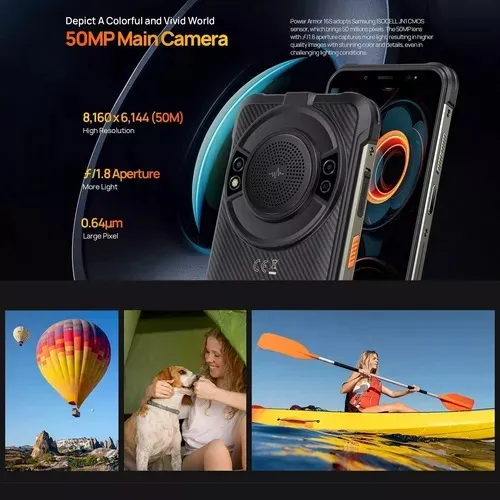 Ulefone Armor Power 16s Ram 8gb + 8gb Rom 128gb 9600mah