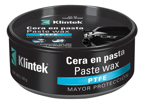 Cera En Pasta Con Ptfe Para Mayor Proteccion Klintek 57092