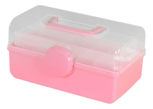 Am Caja De Almacenamiento De 3 Capas, Organizador De Rosa Y